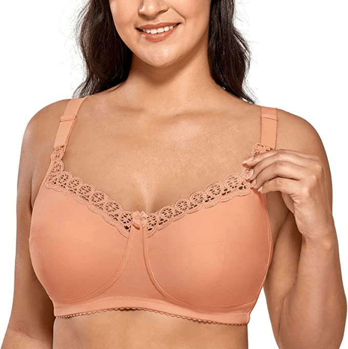 Gratlin Full Support Plus-Size Nursing Bra