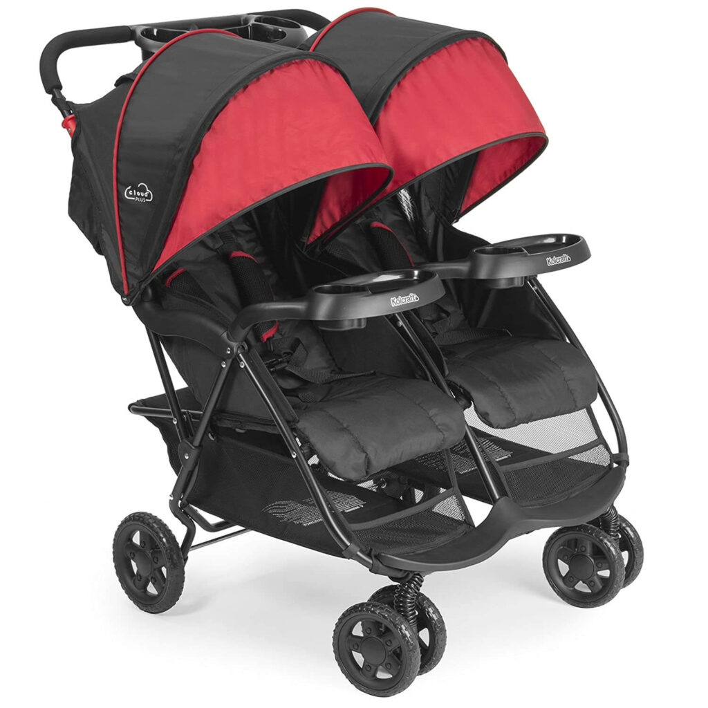 Kolkraft-Cloud-Plus-Lightweight-Double-Baby-Stroller