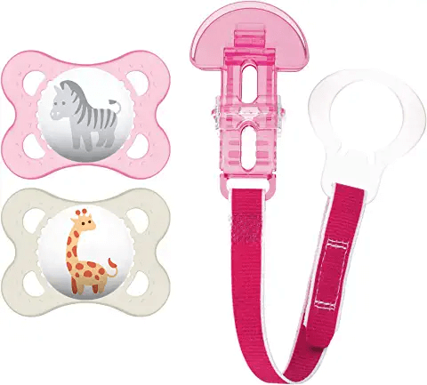 Mam Orthondonic Pacifier with Mam Clip
