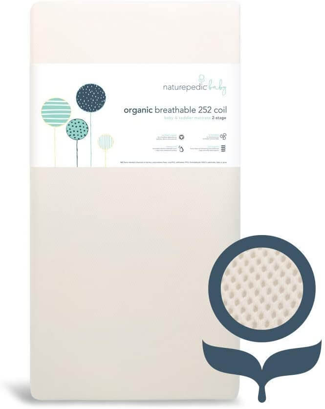 Naturepedic Organic Breathable Mini Mattress